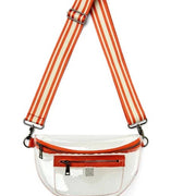 Convertible Clear Stadium Bag Burnt Orange - Think Royln - COLOR GAME