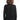 Cotton Cashmere Frayed Edge Crew Black - Minnie Rose - COLOR GAME