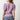 Crew Neck Flutter Sleeve Sweater Wisteria - Lilla P - COLOR GAME