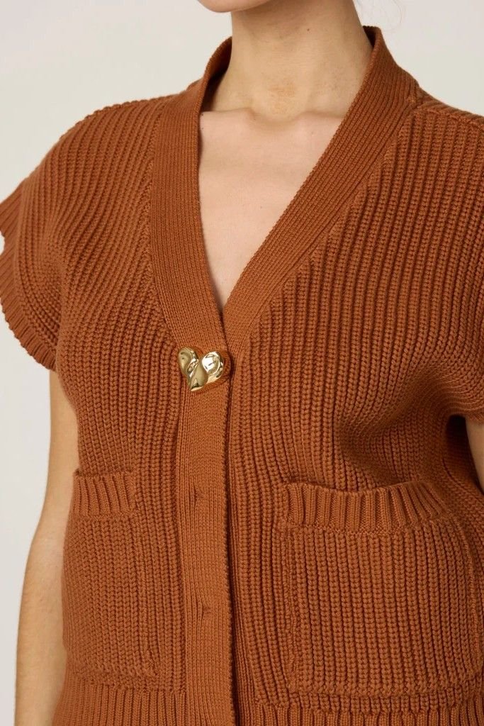 Cuore Sweater Vest - Cleobella - COLOR GAME