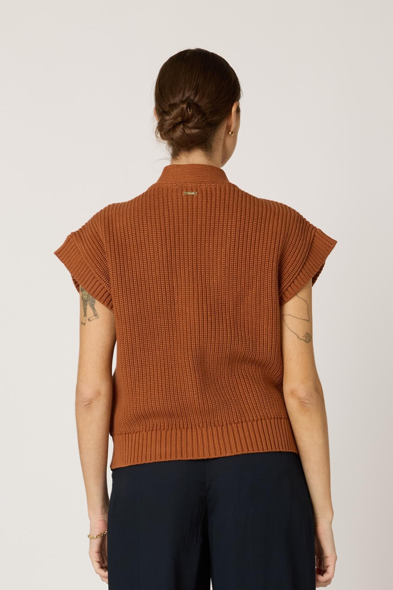 Cuore Sweater Vest - Cleobella - COLOR GAME