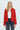 Dani Cinched Waist Cardigan Rouge - Pistola - COLOR GAME