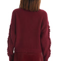 Daphne Turtleneck Sweater Merlot - Allison New York - COLOR GAME