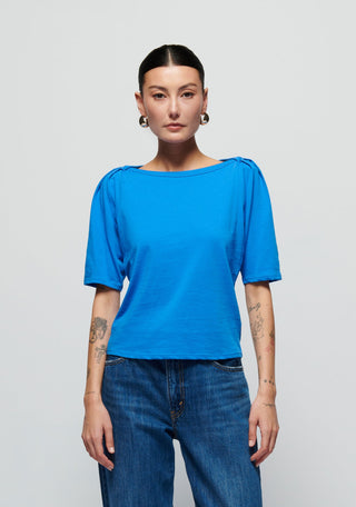 Deana Envelope Top Palace Blue - Nation LTD - Color Game