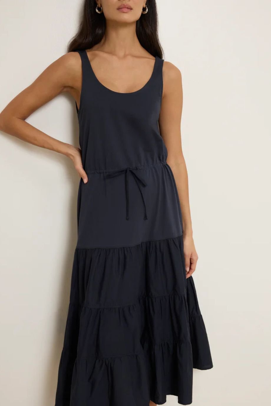 Denise Midi Dress Night Sky - Nation Los Angeles - COLOR GAME