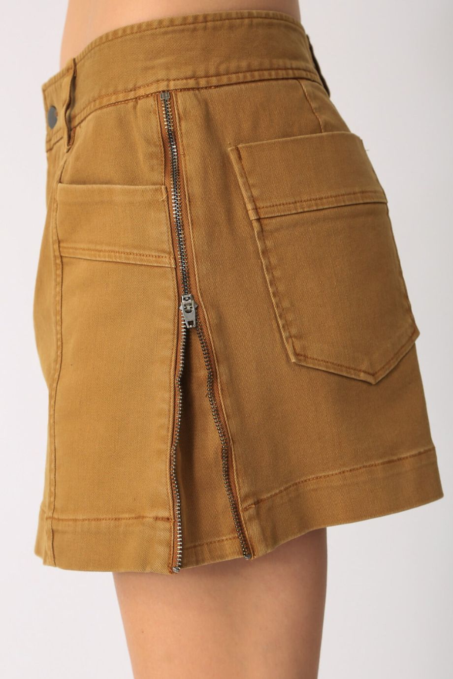 Dion Skirt Saffron - Electric & Rose - COLOR GAME