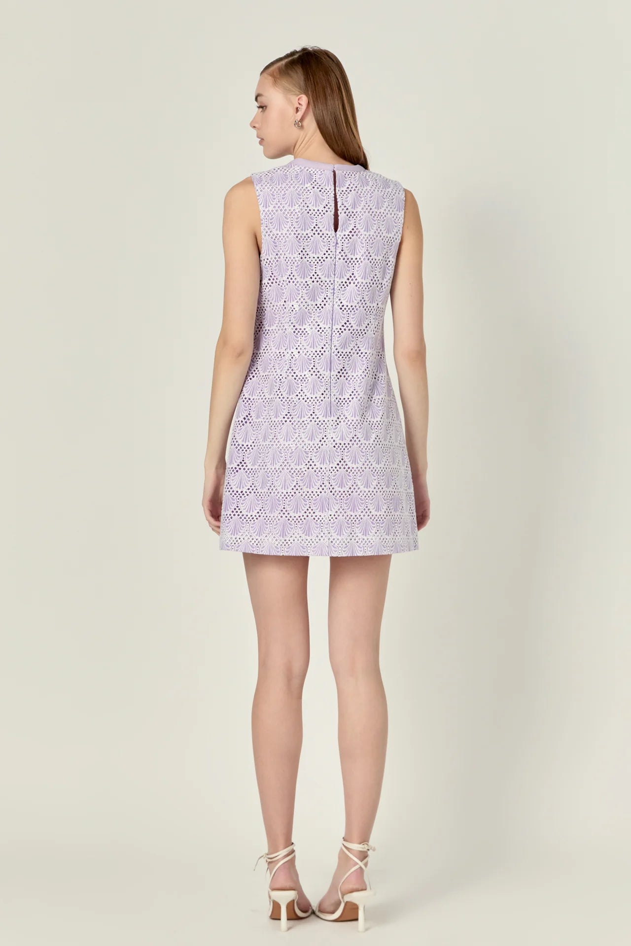 Doria Crochet Lace Mini Dress - FINAL SALE - English Factory - COLOR GAME