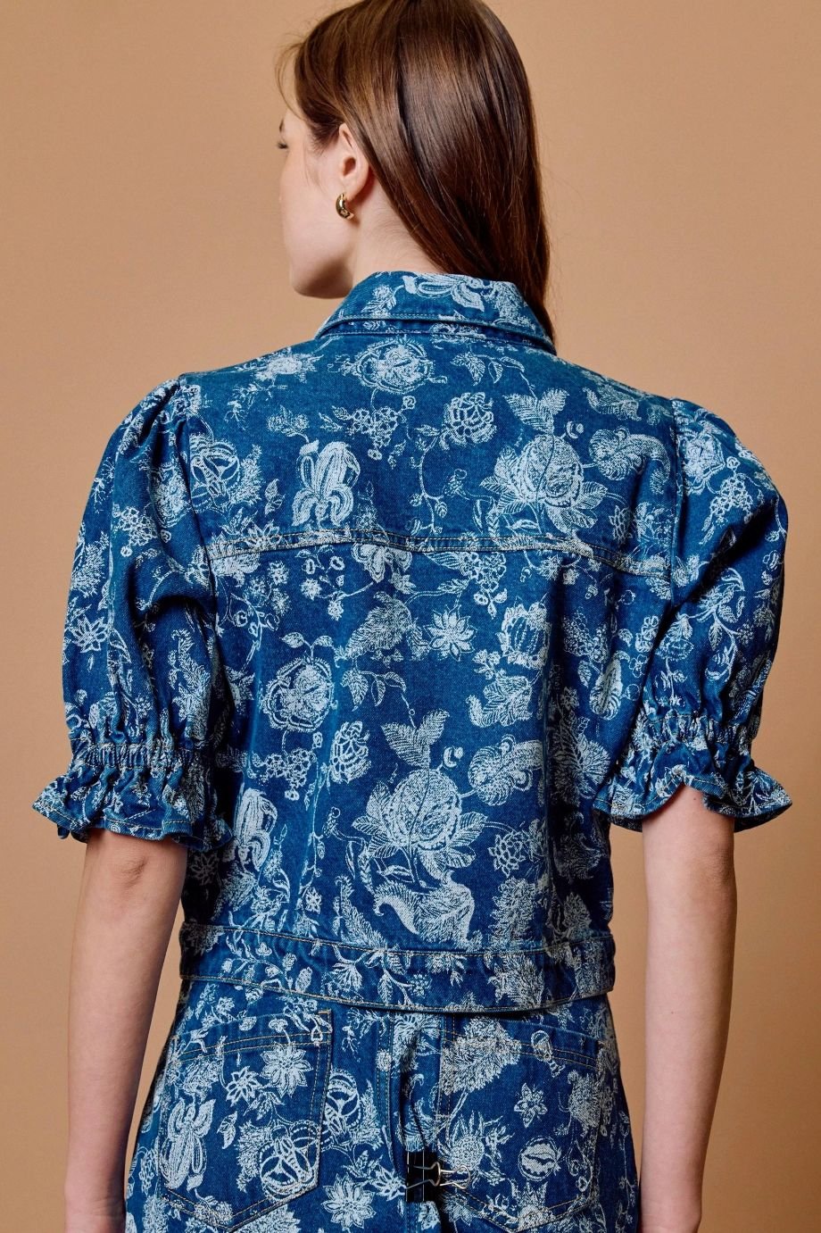 Dorian Bois Laser Print Jacket - Cleobella - COLOR GAME