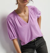 Edie Top Violet Tulle - Nation LTD - COLOR GAME