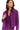 Eggplant Liv Eyelet Twill Jacket - Allison New York - COLOR GAME