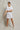 Emelia Loop Terry Tee Dress White - perfectwhitetee - Color Game