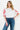 Emma Red Embroidered Puff Sleeve Top - THML - COLOR GAME