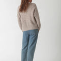 Esme Sweater Oatmeal - Electric & Rose - COLOR GAME