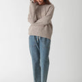 Esme Sweater Oatmeal - Electric & Rose - COLOR GAME