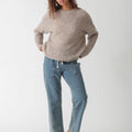 Esme Sweater Oatmeal - Electric & Rose - COLOR GAME