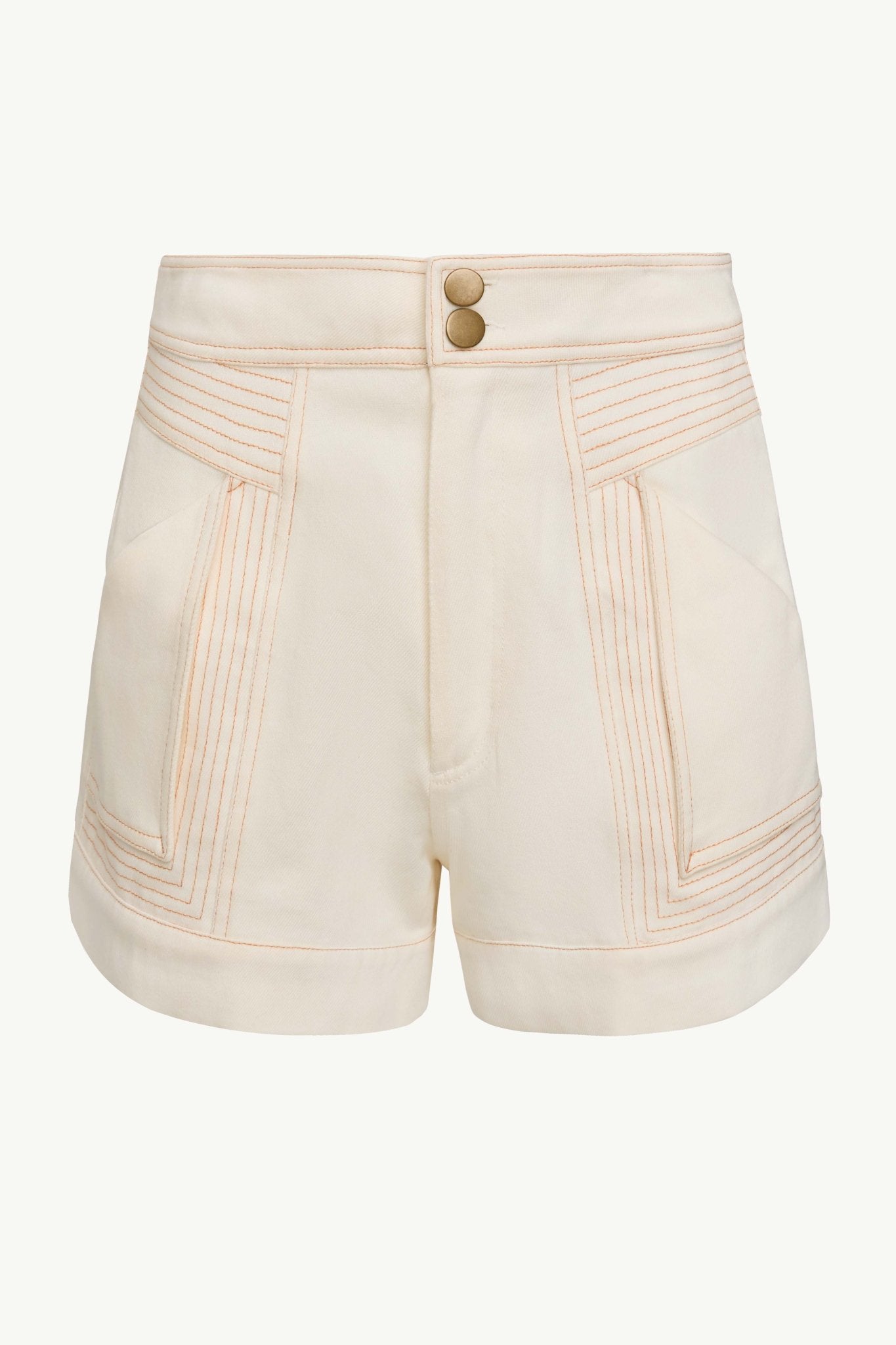 Essie Denim Twill Short Cream - Caballero Collection - COLOR GAME