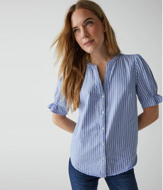 Eva Button-Down Shirt - Michael Stars - Color Game