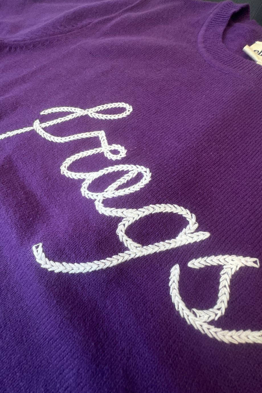 Frogs Short Sleeve Embroidered Sweater - Color Game - COLOR GAME