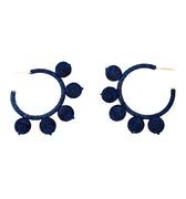 Geo Hoops - Navy - Hello Edie - COLOR GAME