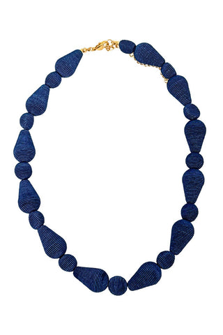 Geo Necklace - Navy - Hello Edie - COLOR GAME