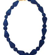 Geo Necklace - Navy - Hello Edie - COLOR GAME