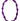 Geo Necklace - Purple - Hello Edie - COLOR GAME