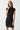 Gia Ribbed Power Shoulder Dress Black - Michael Stars - COLOR GAME