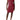 Gia Ribbed Power Shoulder Dress Carmine - Michael Stars - COLOR GAME