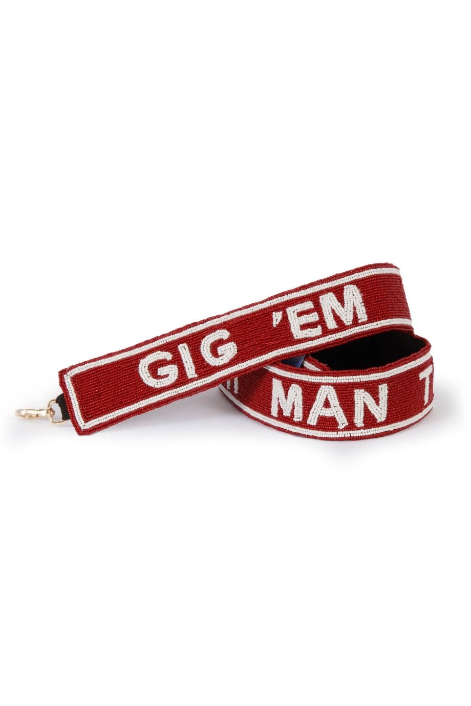 Gig 'Em Beaded Bag Strap - Desden - COLOR GAME