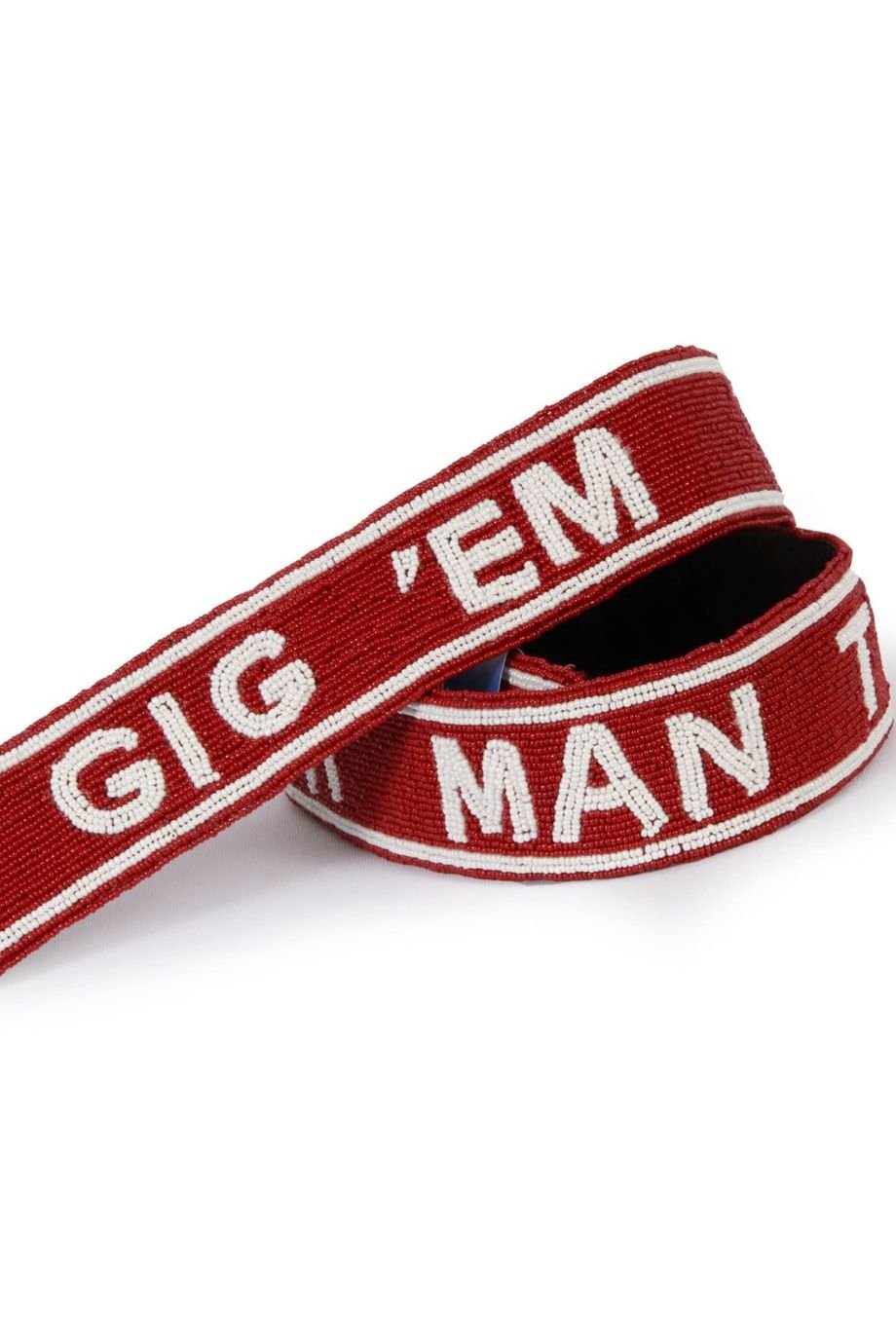 Gig 'Em Beaded Bag Strap - Desden - COLOR GAME