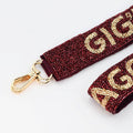 Gig'Em Aggies Maroon Beaded Strap - Treasure Jewels Inc. - COLOR GAME