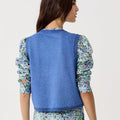 Glitter Knitted Top Lanh Blue - Lanhtropy - COLOR GAME