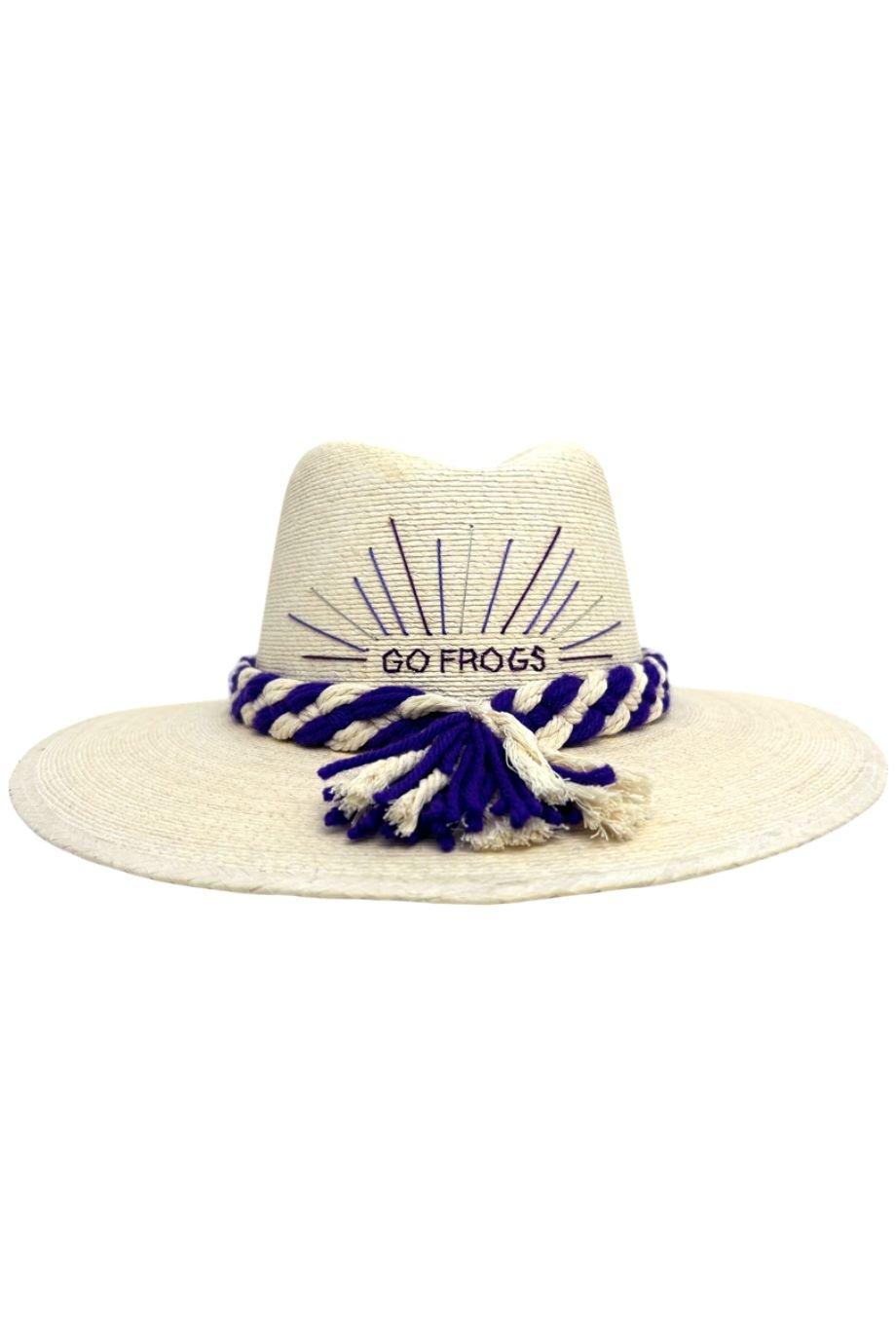 Go Frogs + Sparks Game Day Straw Hat - Baldiz - COLOR GAME