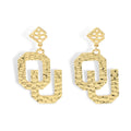 Gold OU Logo Earrings - Brianna Cannon - Color Game