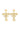 Gold Texas Tech Logo Earrings - Brianna Cannon - Color Game
