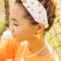 Gold UT Longhorn Earrings - Brianna Cannon - Color Game