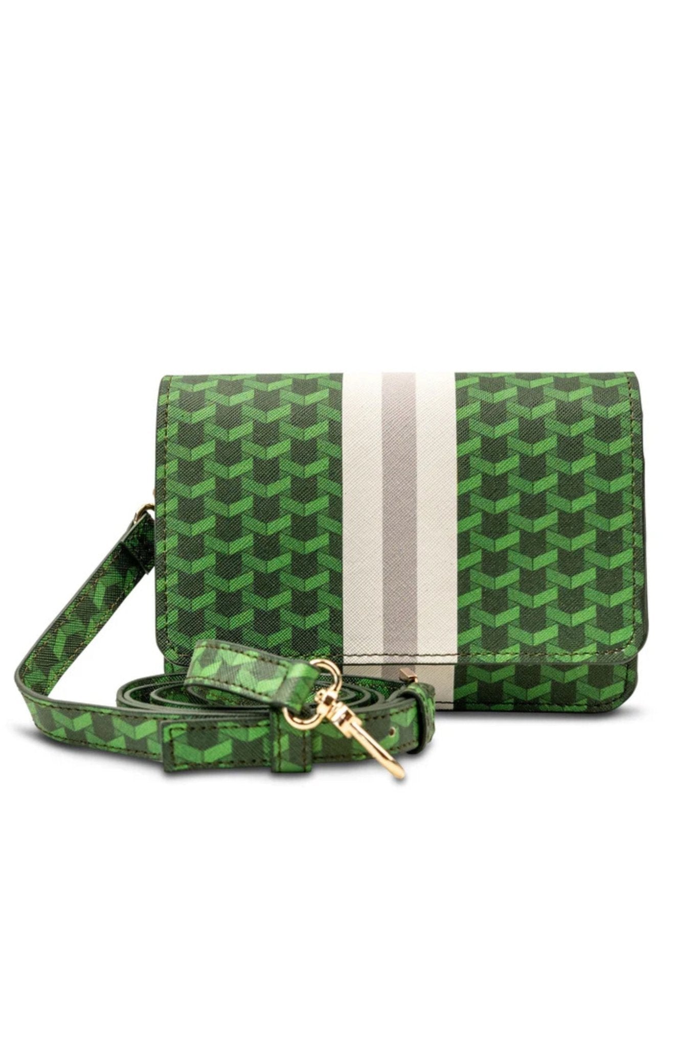 Green Game Day Stadium Bag - Main and Exchange - COLOR GAME