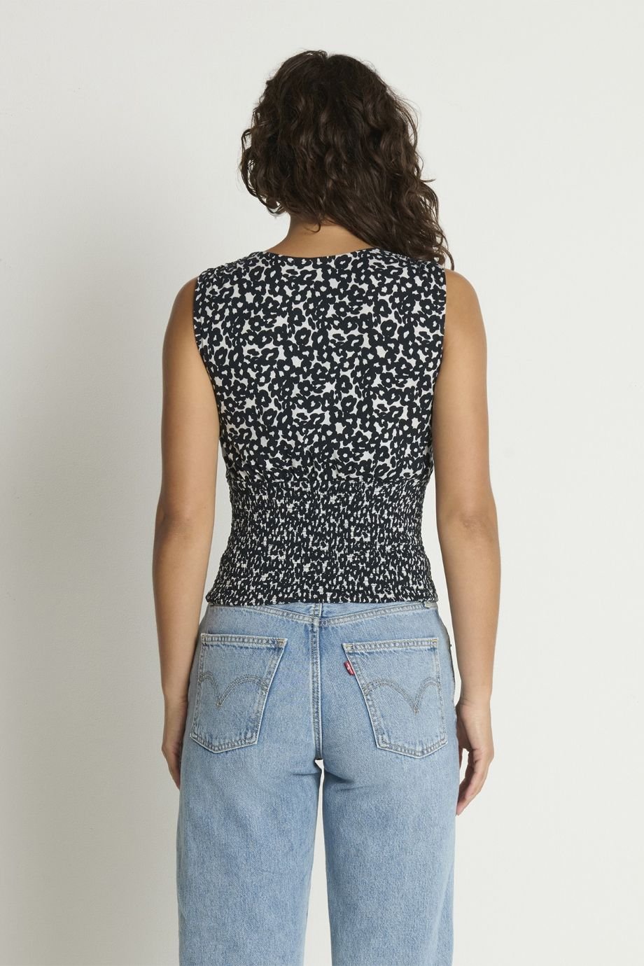 Hali Floral Button Up Tank - Nation Los Angeles - COLOR GAME
