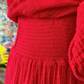 Havana Smocked Gauze Skirt Tamale - Michael Stars - COLOR GAME