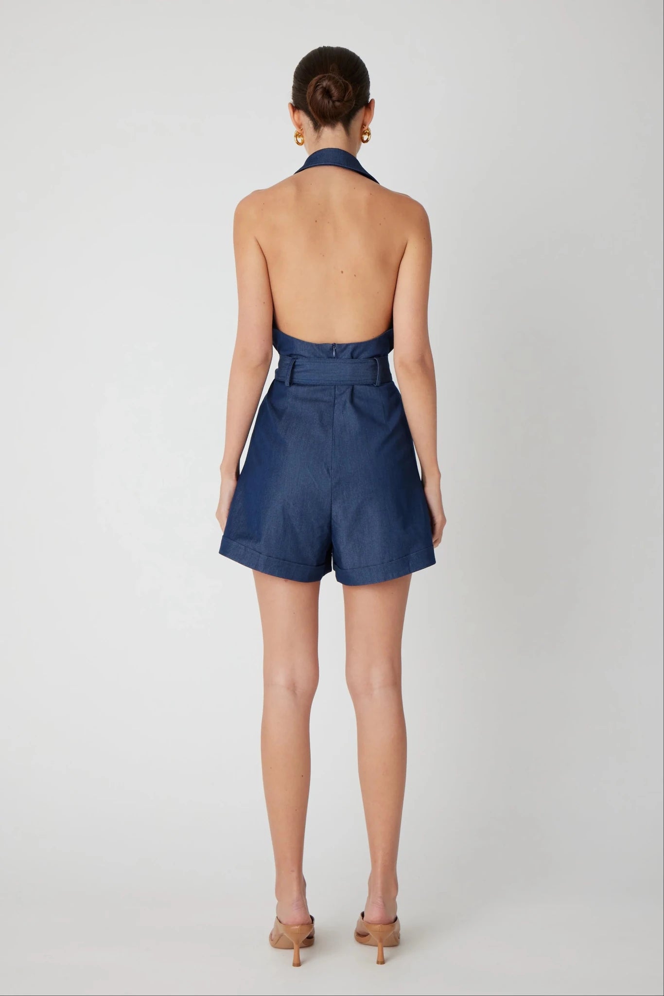 Hogan Indigo Halter Romper - JS71 - COLOR GAME