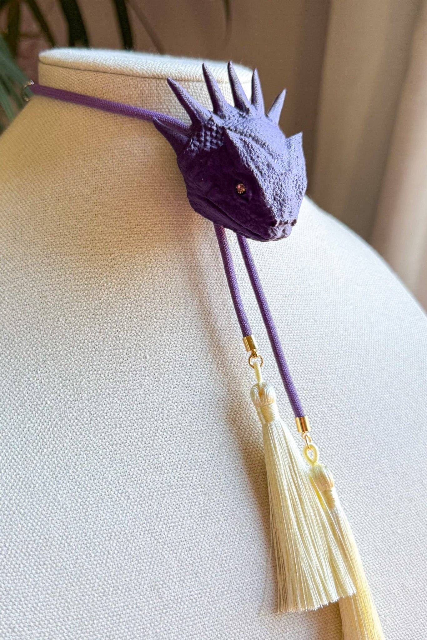Horned Frog Bolo Deep Purple - Rahya Jewelry Design - COLOR GAME