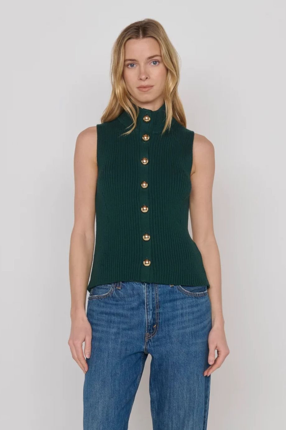 Ira Sweater Vest Garden - Nation Los Angeles - COLOR GAME