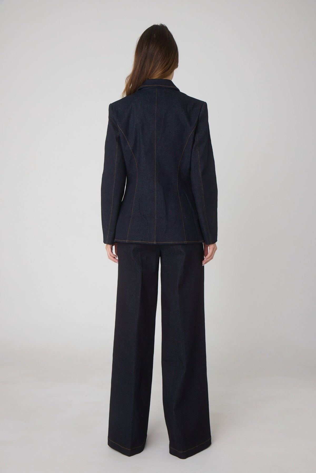Ivy Dark Wash Denim Pants by JS71