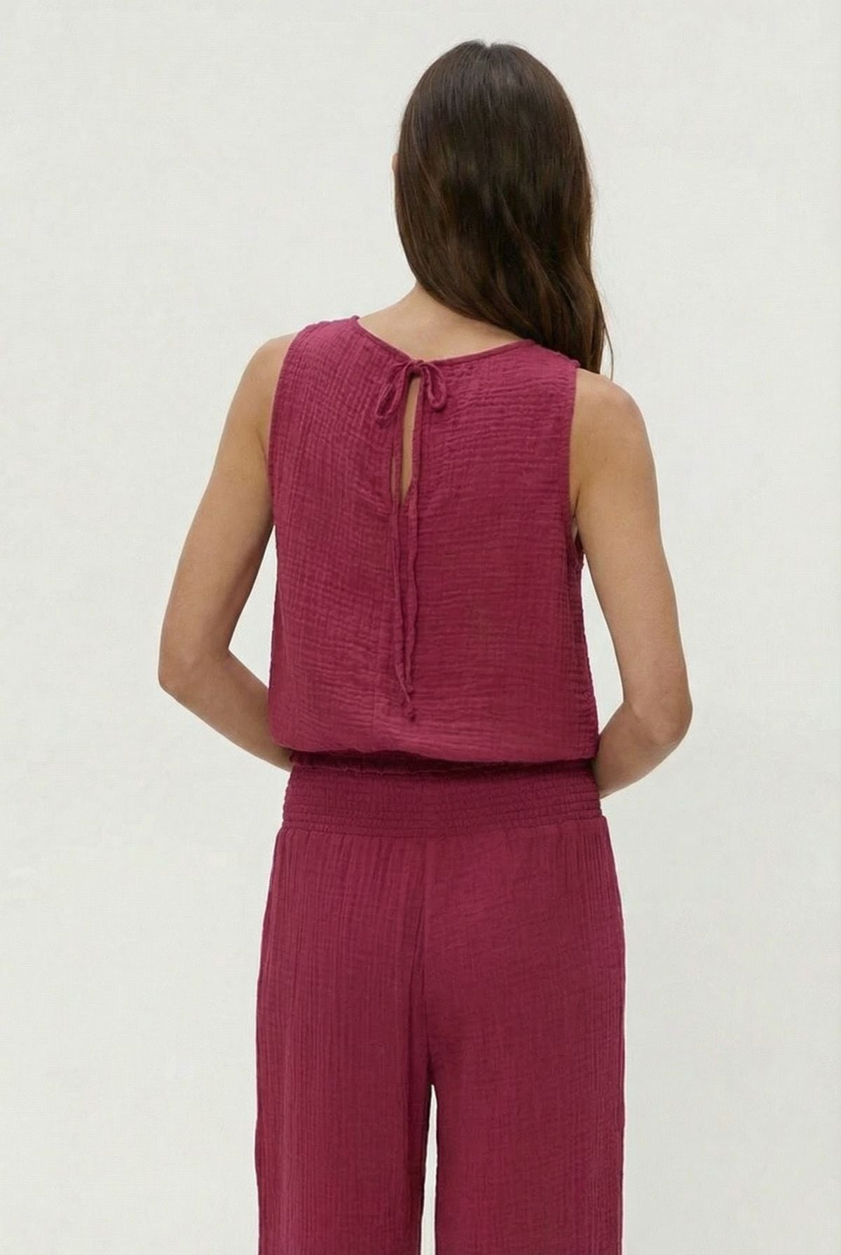 Janelle Tie Tank - FINAL SALE - Michael Stars - COLOR GAME