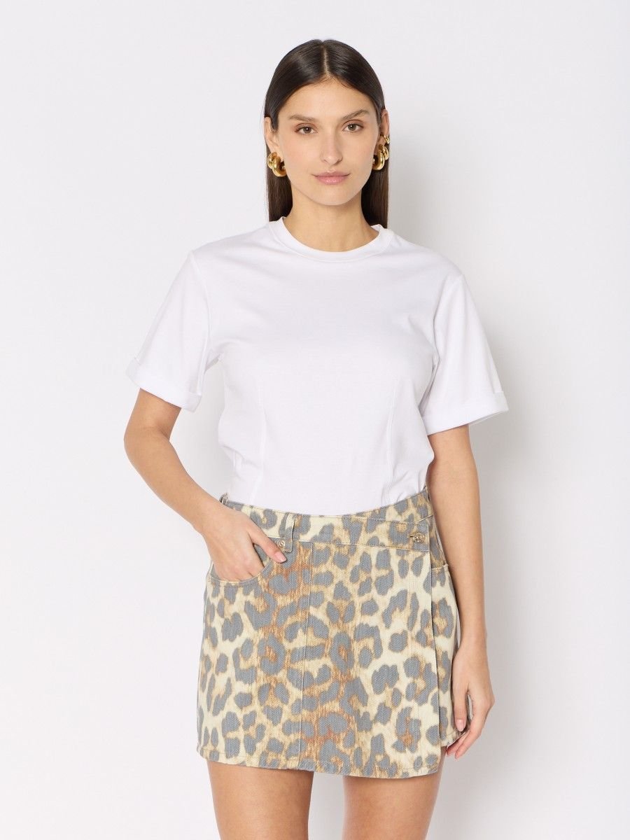 Jery Skort Leopard Print - Berenice - COLOR GAME