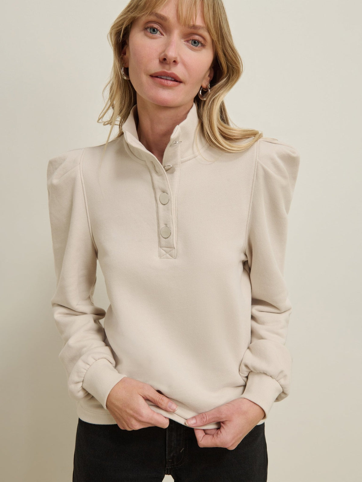 Jessie Champagne Sweatshirt by Nation LTD
