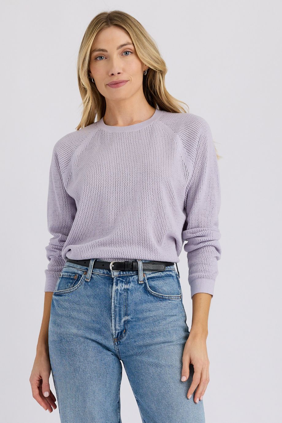 Jordan Pullover Sweater Lilac - Stitches + Stripes - COLOR GAME