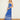 Josephine Guepard Bleu Dress - Caballero Collection - Color Game