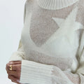 Joslyn Sheer Sweater Ivory Star - Pistola - COLOR GAME