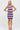 Julia Tangerine + Cobalt Striped Dress - Electric & Rose - Color Game